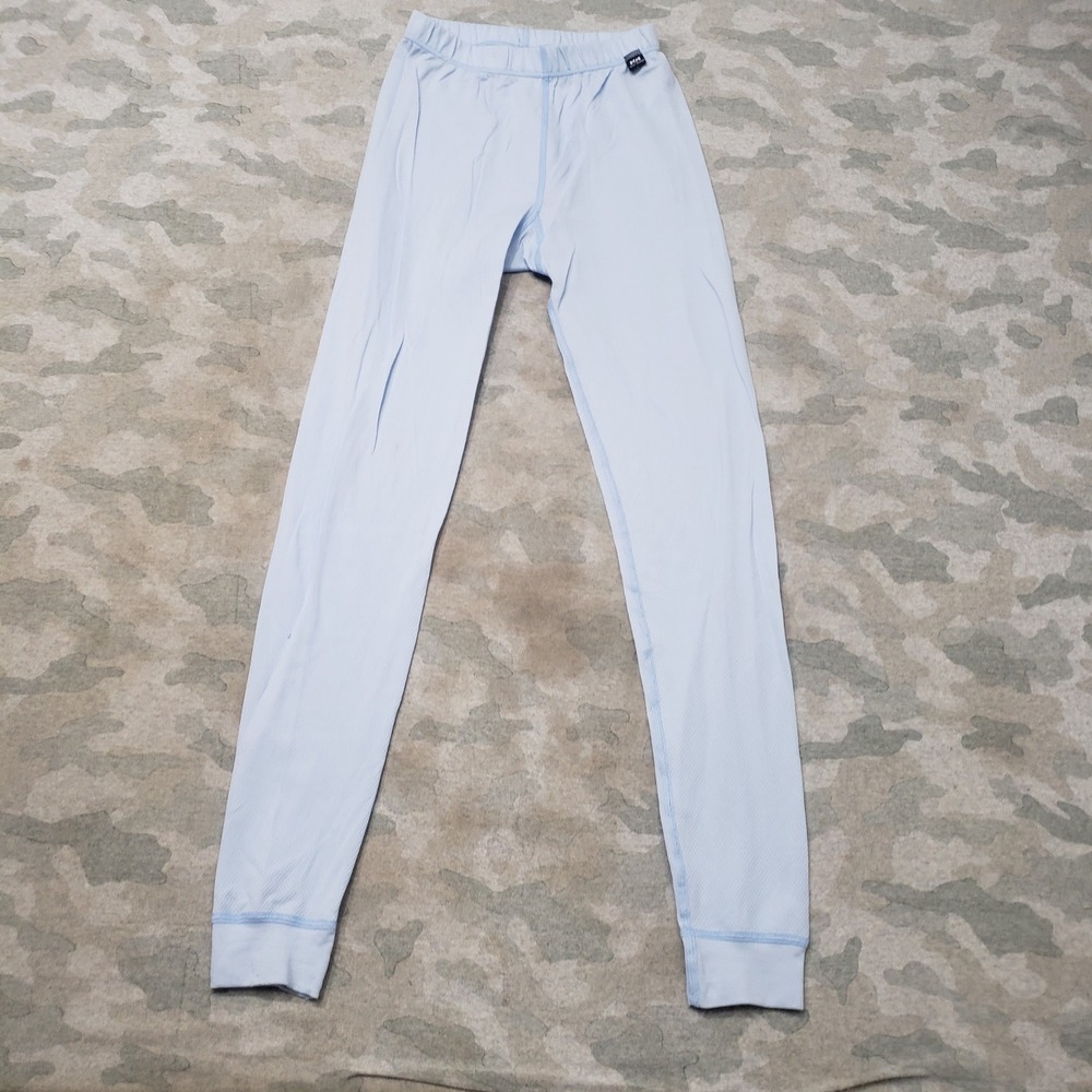 Helly Hansen Pants Women Medium Blue Pull On Base Layer Outdoors